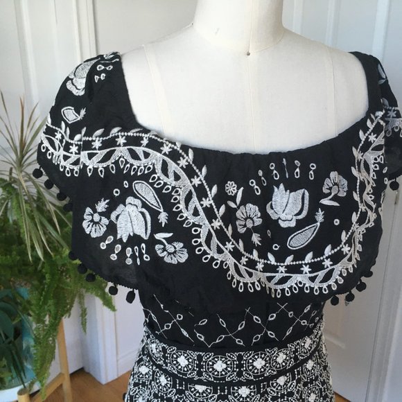 Anthropologie Marisol Off Shoulder Dress - Picture 8 of 8